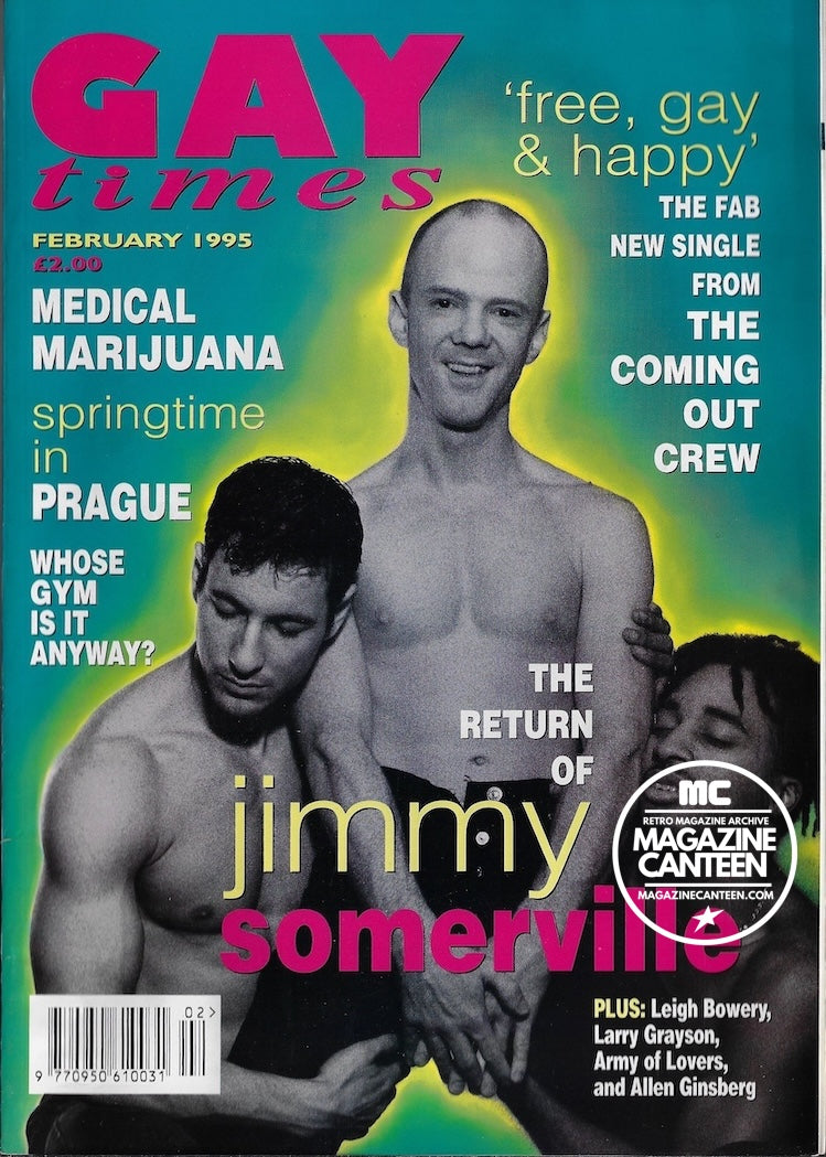 Gay Times Magazine - Jimmy Somerville ARMY OF LOVERS Jay Eff