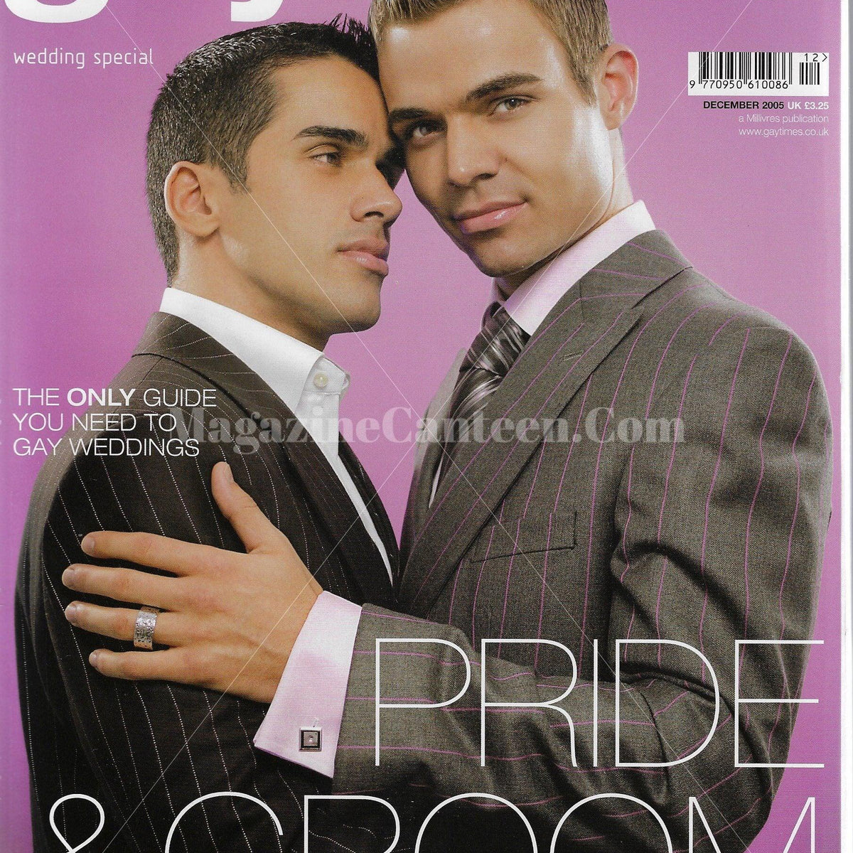 Gay Times Magazine Dylan Rosser magazine canteen