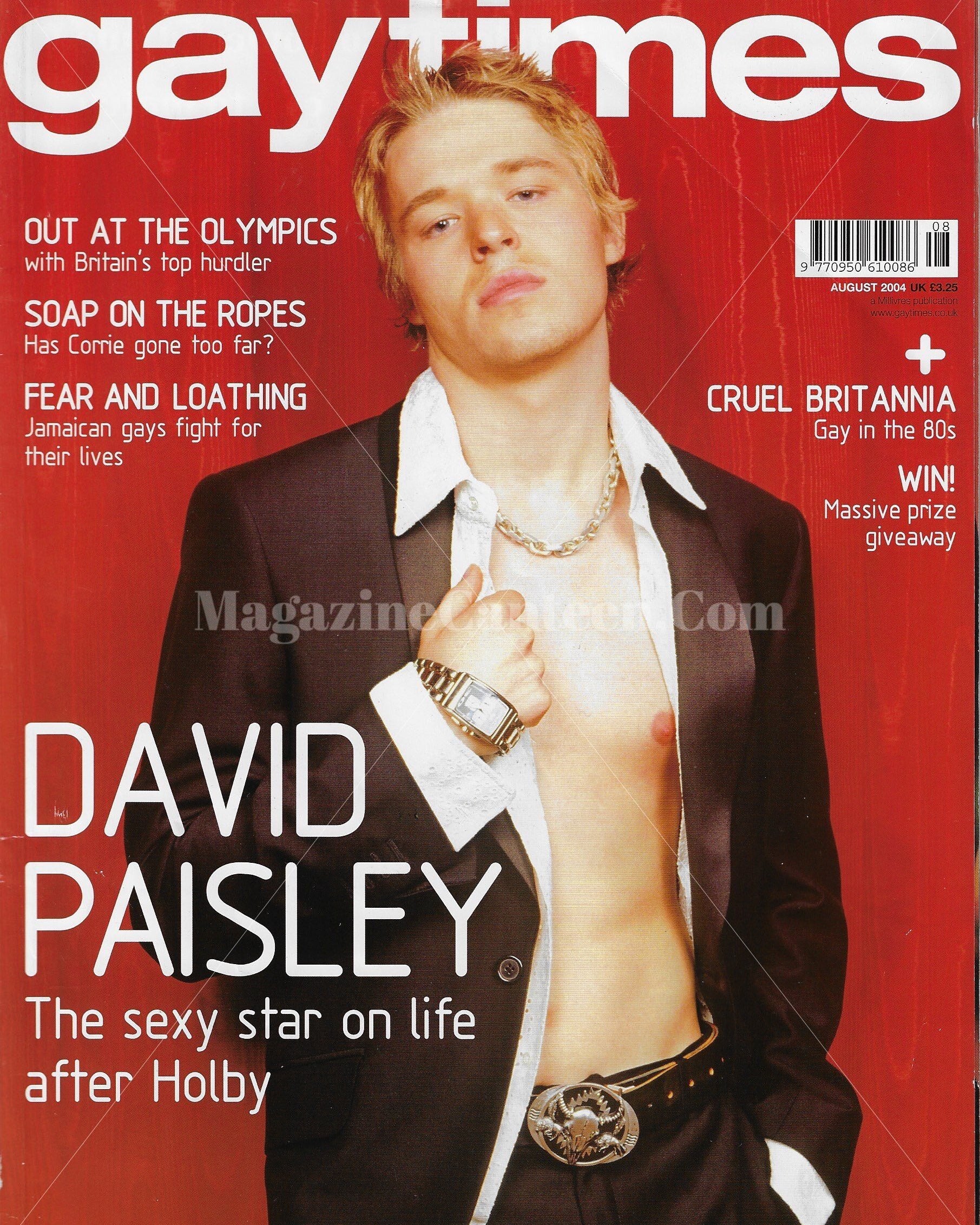 Gay Times Magazine - David Paisley