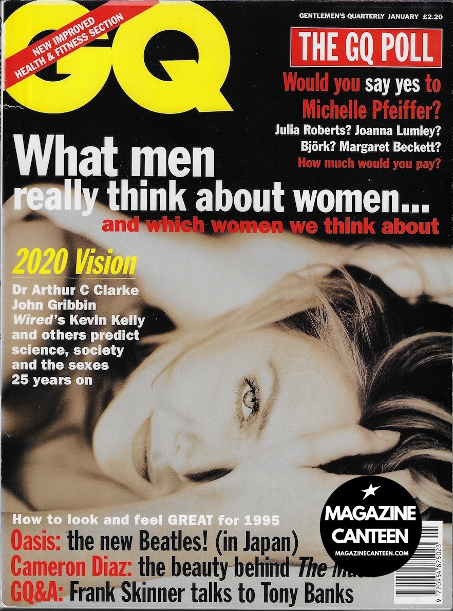 GQ Magazine January 1995 - Michelle Pfeiffer