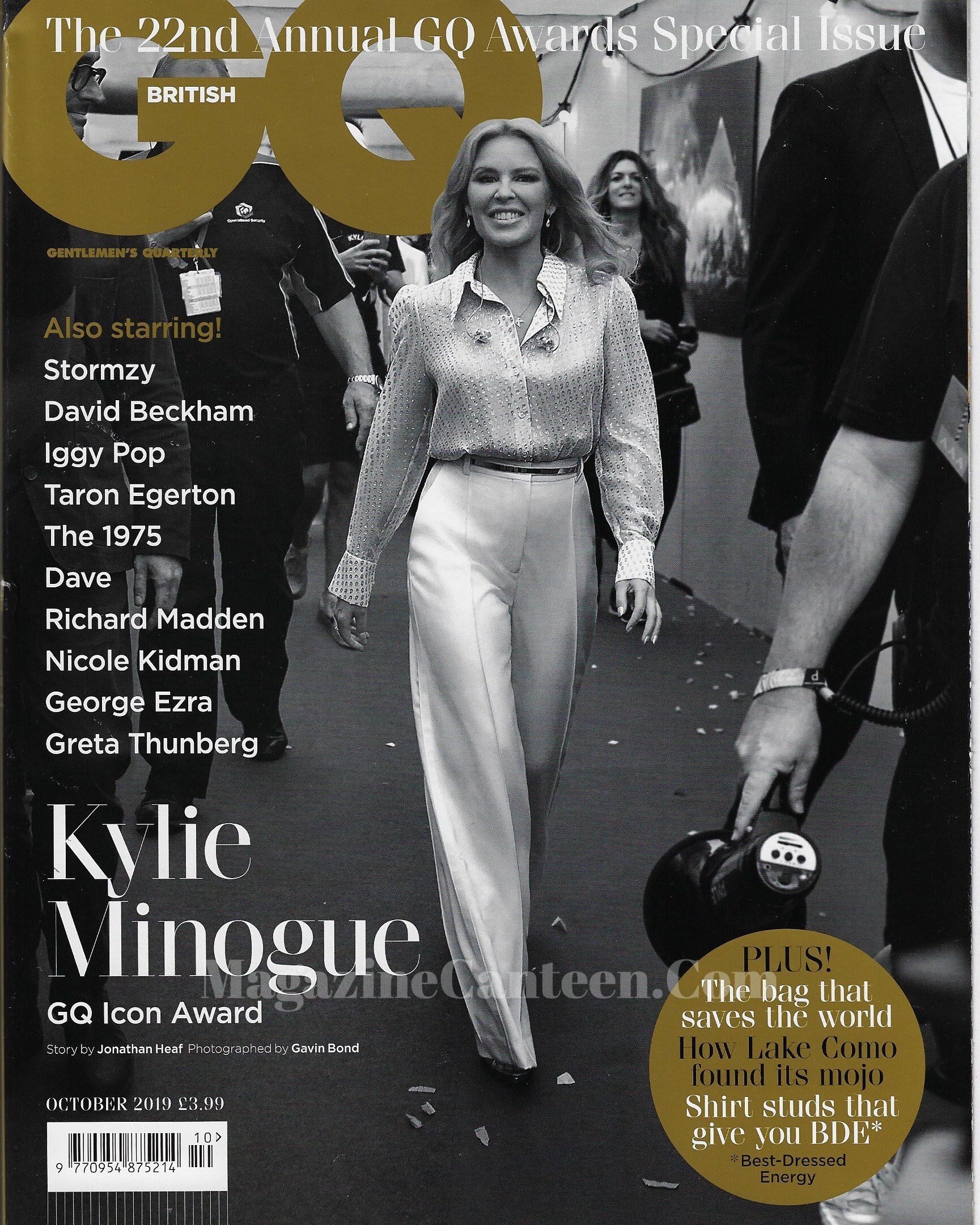 GQ Magazine October 2019 - Kylie Minogue