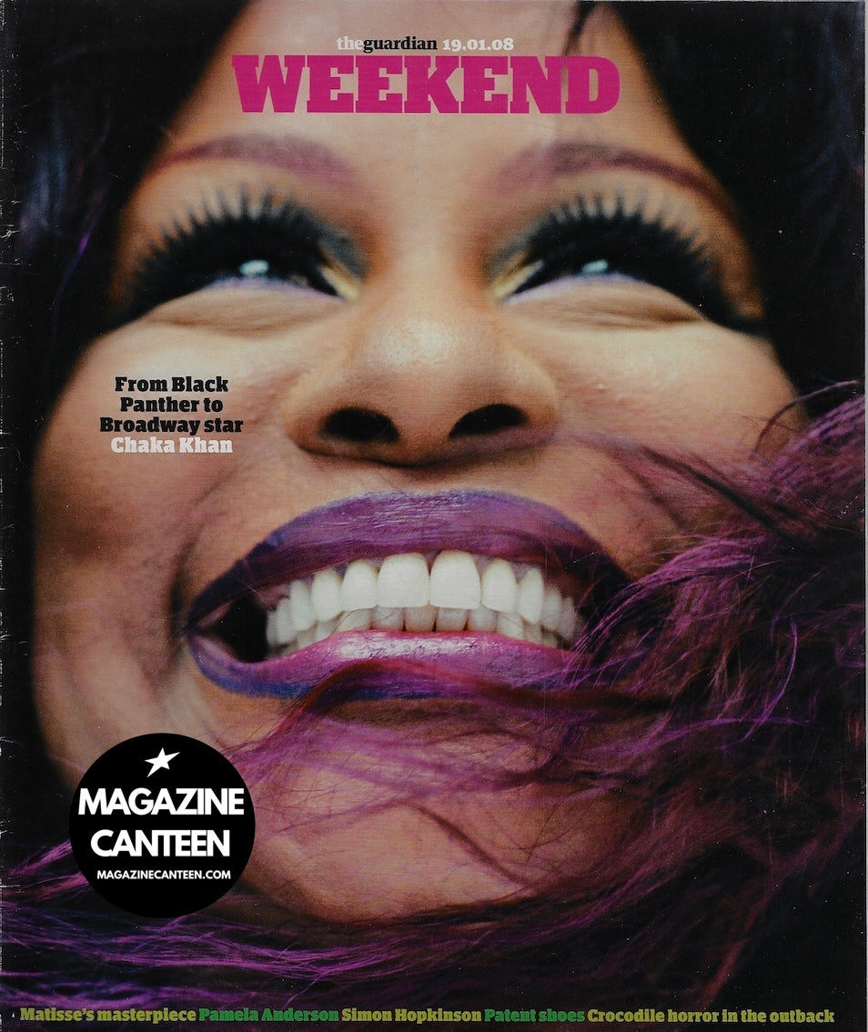 Guardian Magazine - CHAKA KHAN Pamela Anderson