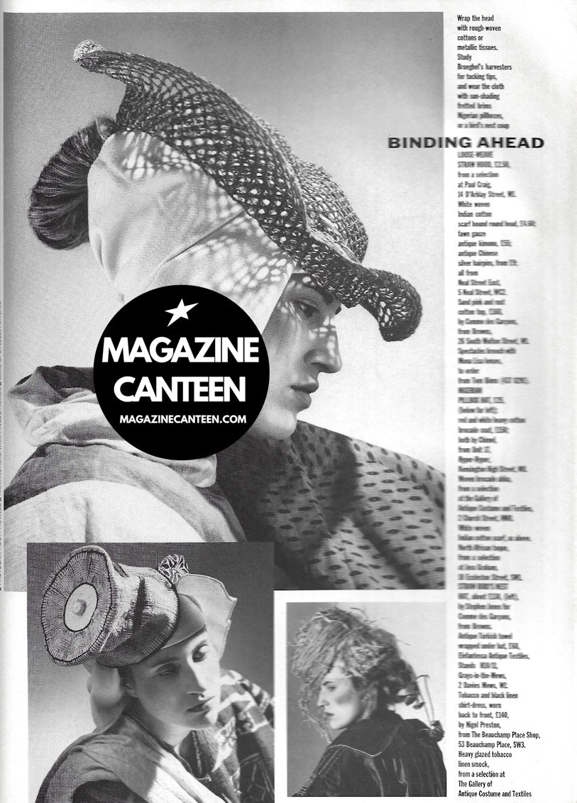 Harpers & Queen Magazine - CINDY CRAWFORD Phil Webb RARE YOUNG