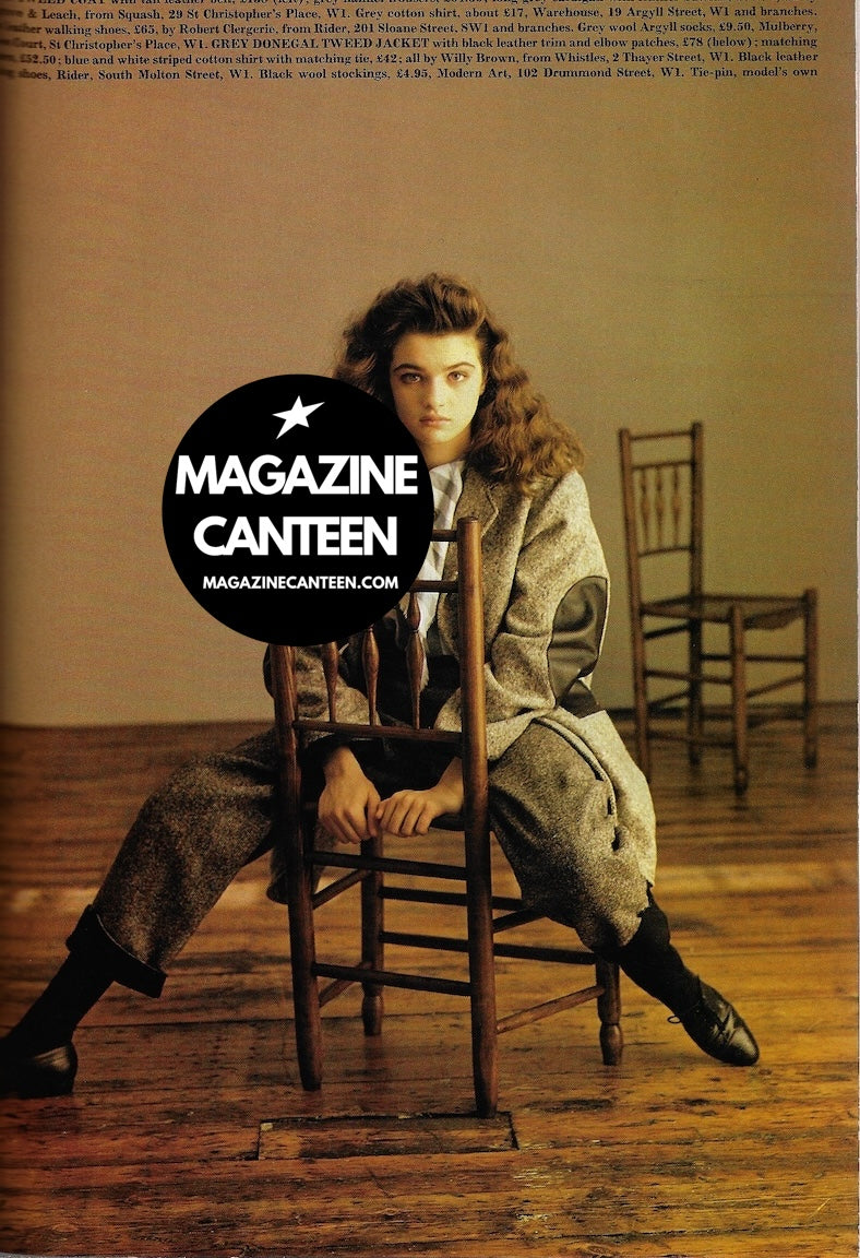 Harpers & Queen Magazine - RACHEL WEISZ Hamish Bowles SOPHIE WARD