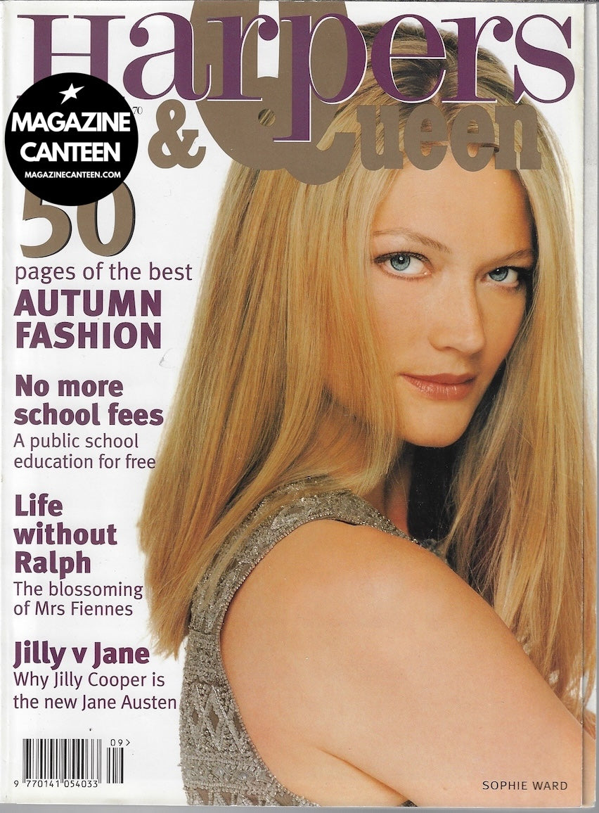 Harpers & Queen Magazine - Sophie Ward IRIS PALMER Alex Kingston