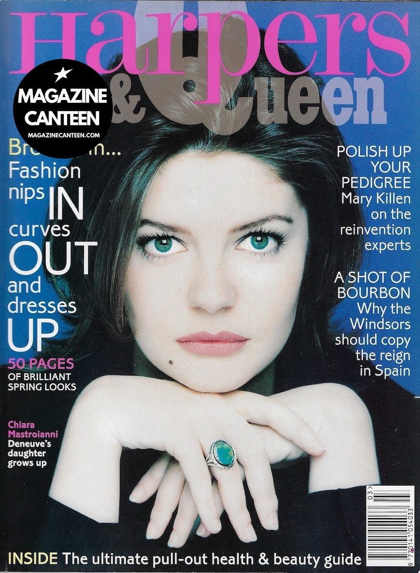Harpers & Queen Magazine - Chiara Mastroianni