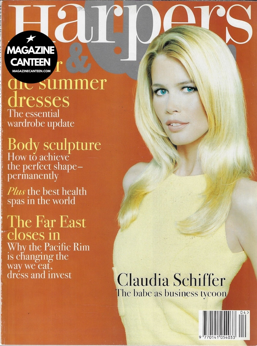 Harpers & Queen Magazine - Claudia Schiffer