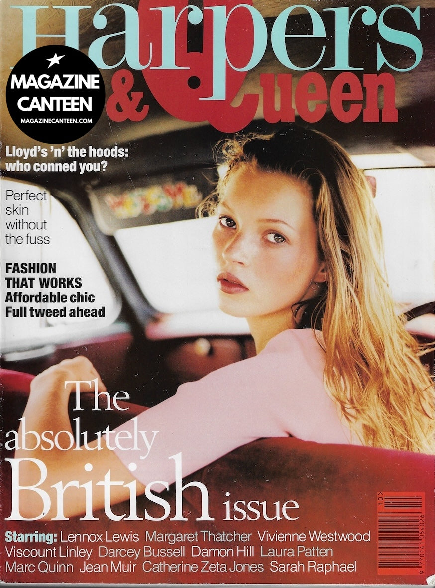 Harpers & Queen Magazine - KATE MOSS Emma Balfour VIVIENNE WESTWOOD