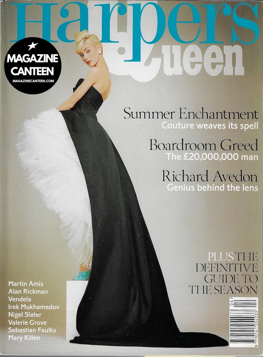 Harpers & Queen Magazine - OLGA Alan Rickman PLATON Irek Mukhamedov
