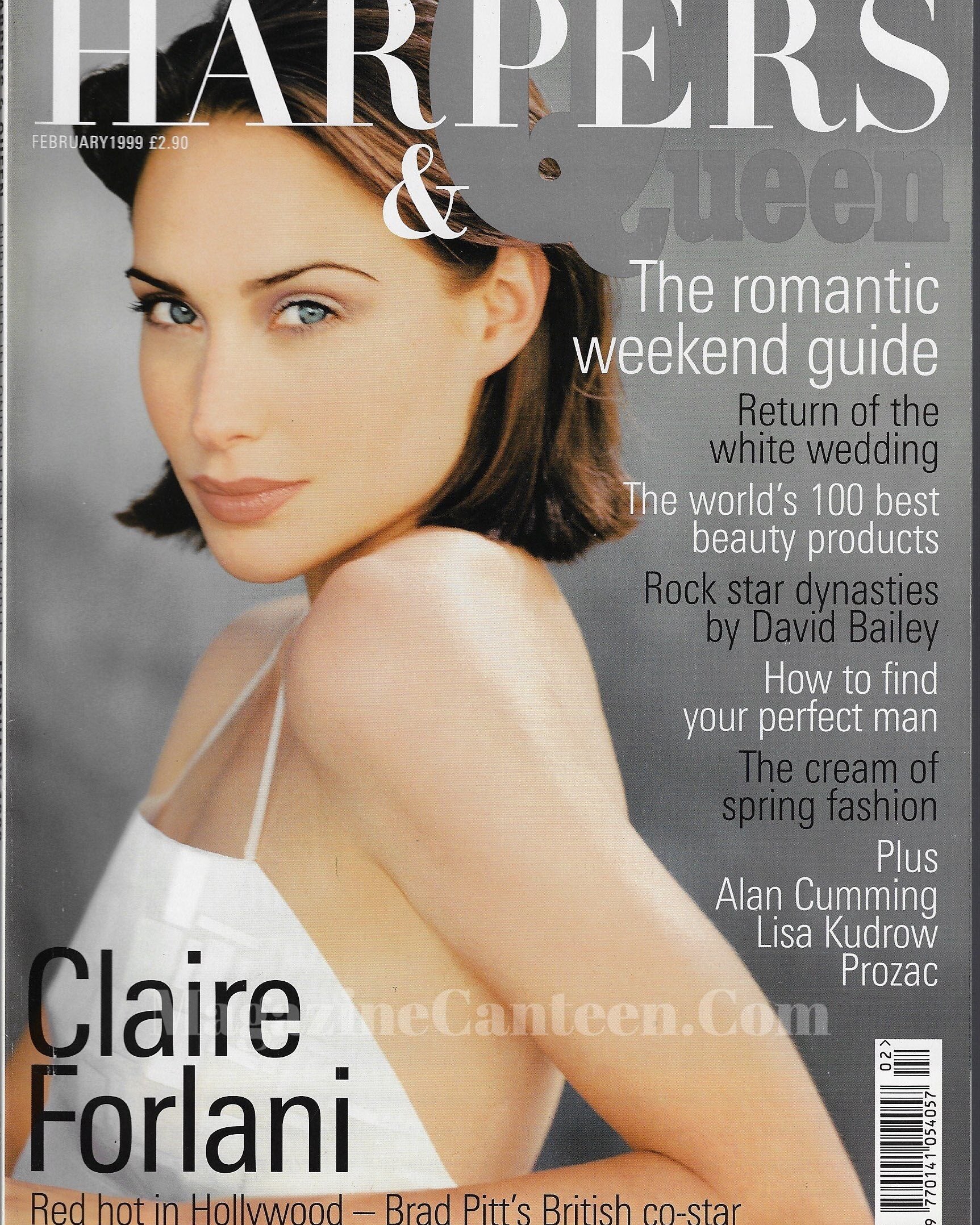 Harpers & Queen Magazine - Claire Forlani