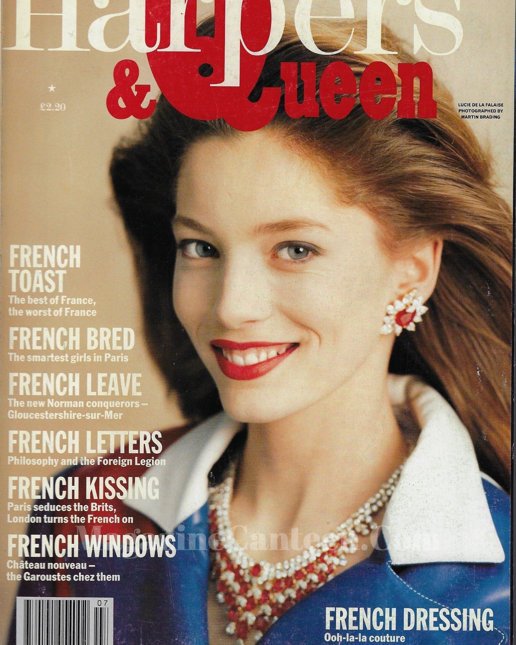 Harpers & Queen Magazine - Lucie de la Falaise