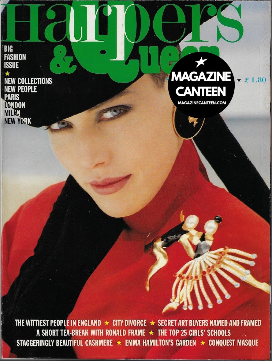 Harpers & Queen Magazine - Rudi Molacek MARIO TESTINO Julian Barnes