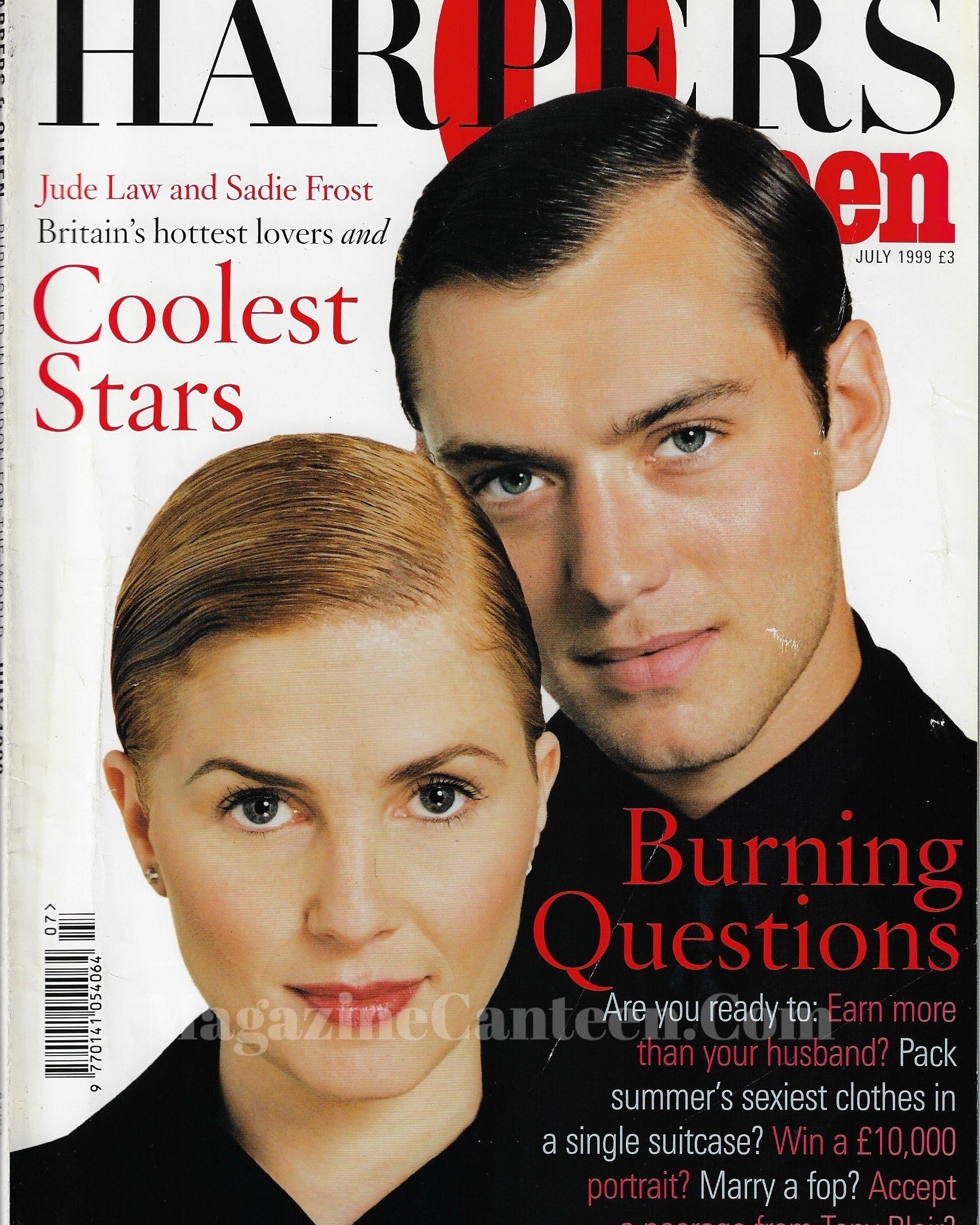 Harpers & Queen Magazine - Jude Law & Sadie Frost