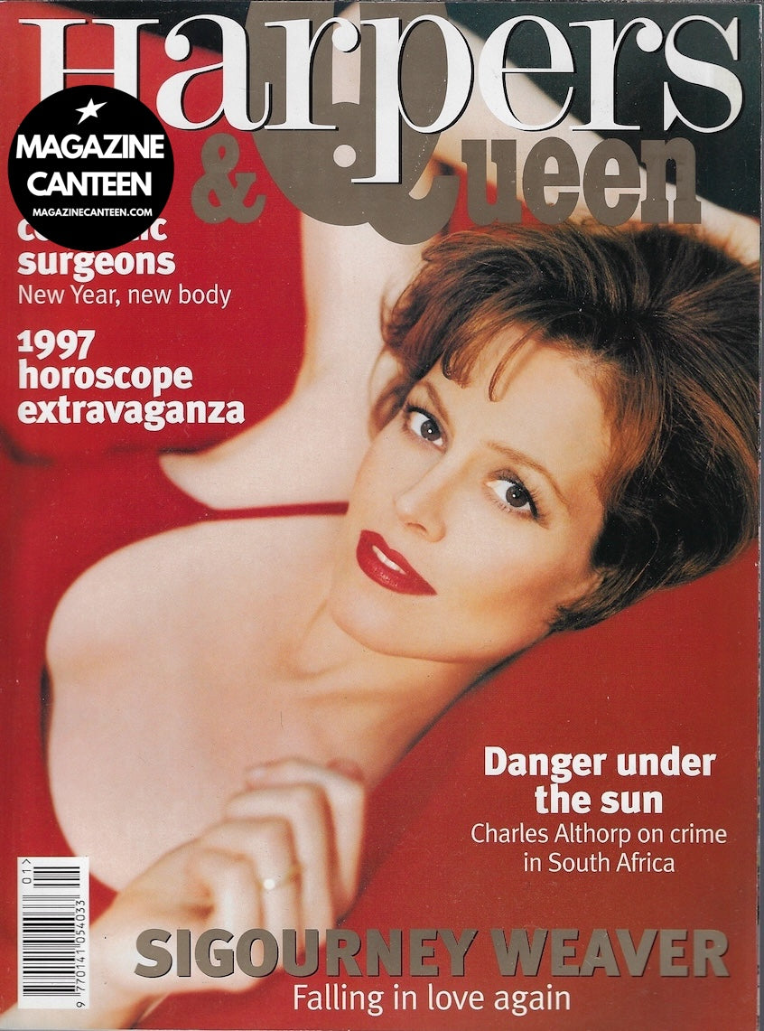 Harpers & Queen Magazine - SIGOURNEY WEAVER John Galliano