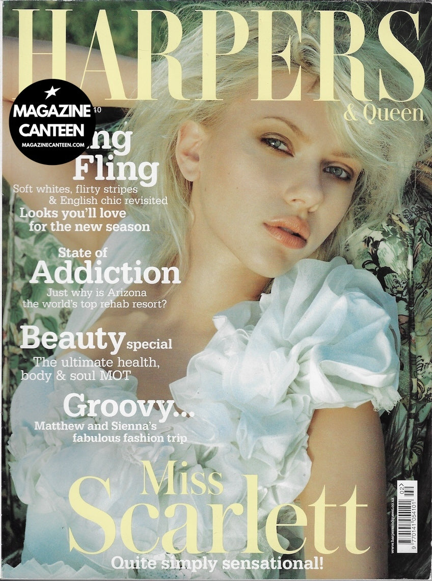 Harpers & Queen Magazine - Scarlett Johansson