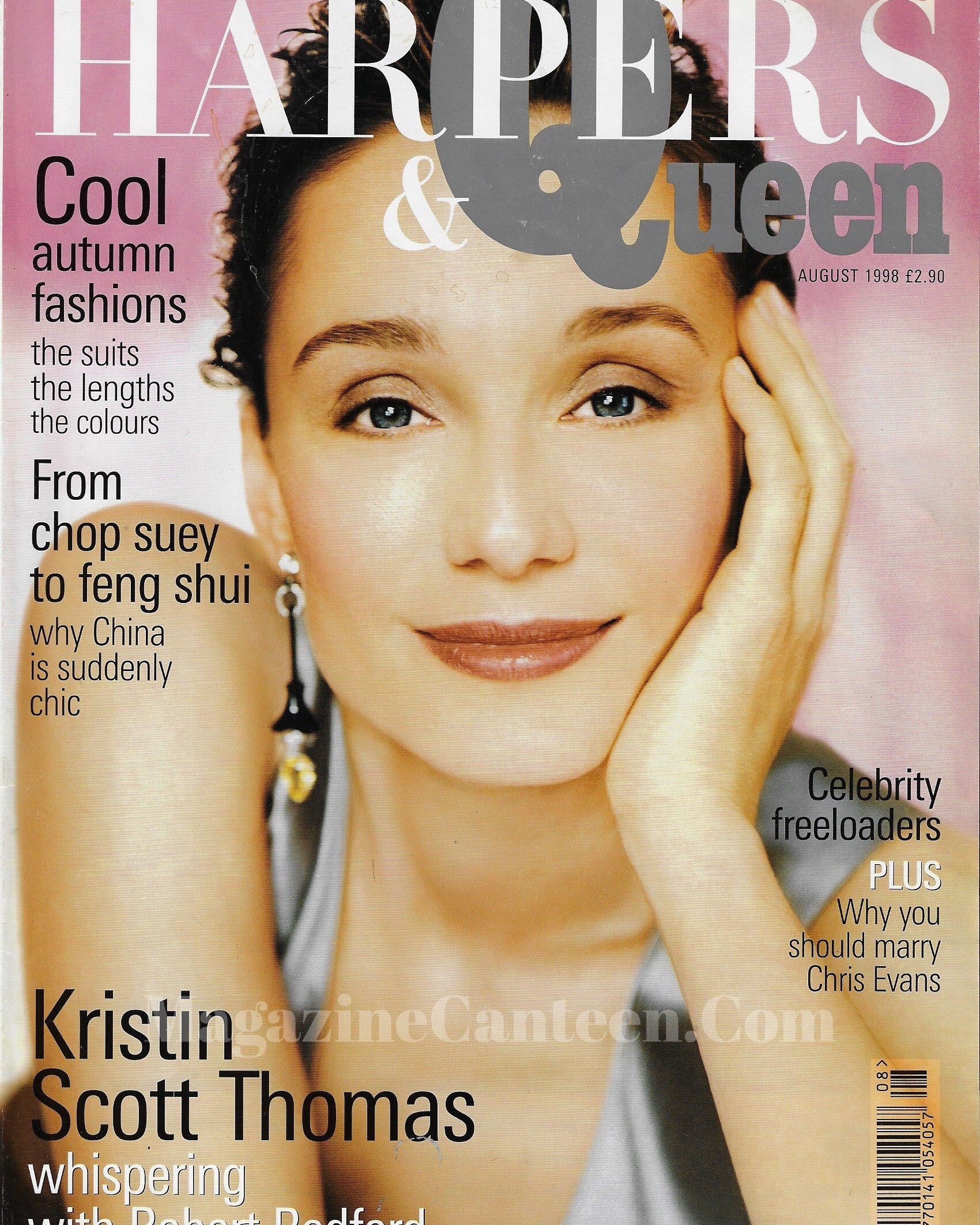 Harpers & Queen Magazine - Kristin Scott Thomas