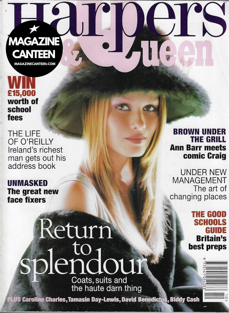 Harpers & Queen Magazine - Walter Chin STELLA TENNANT Honor Fraser