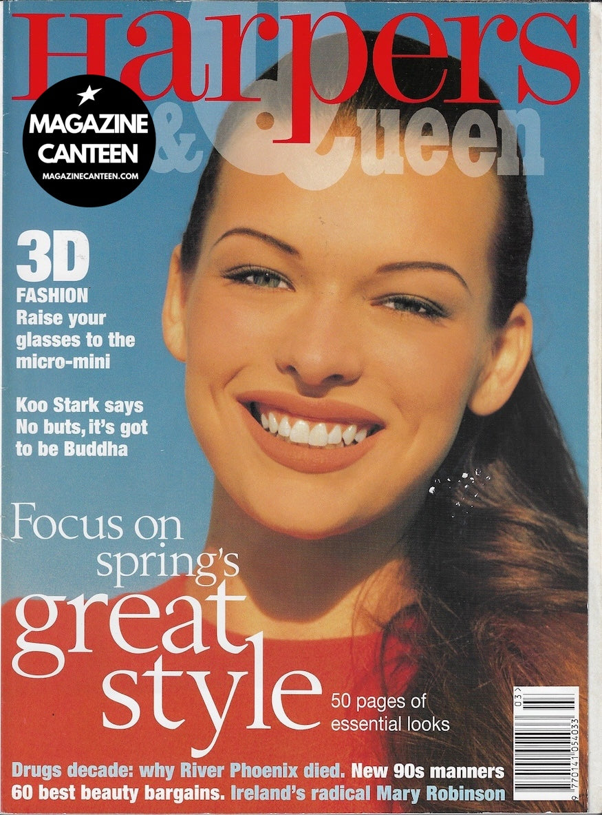 Harpers & Queen Magazine - Milla Jovovich STEVEN KLEIN Rosemary Ferguson