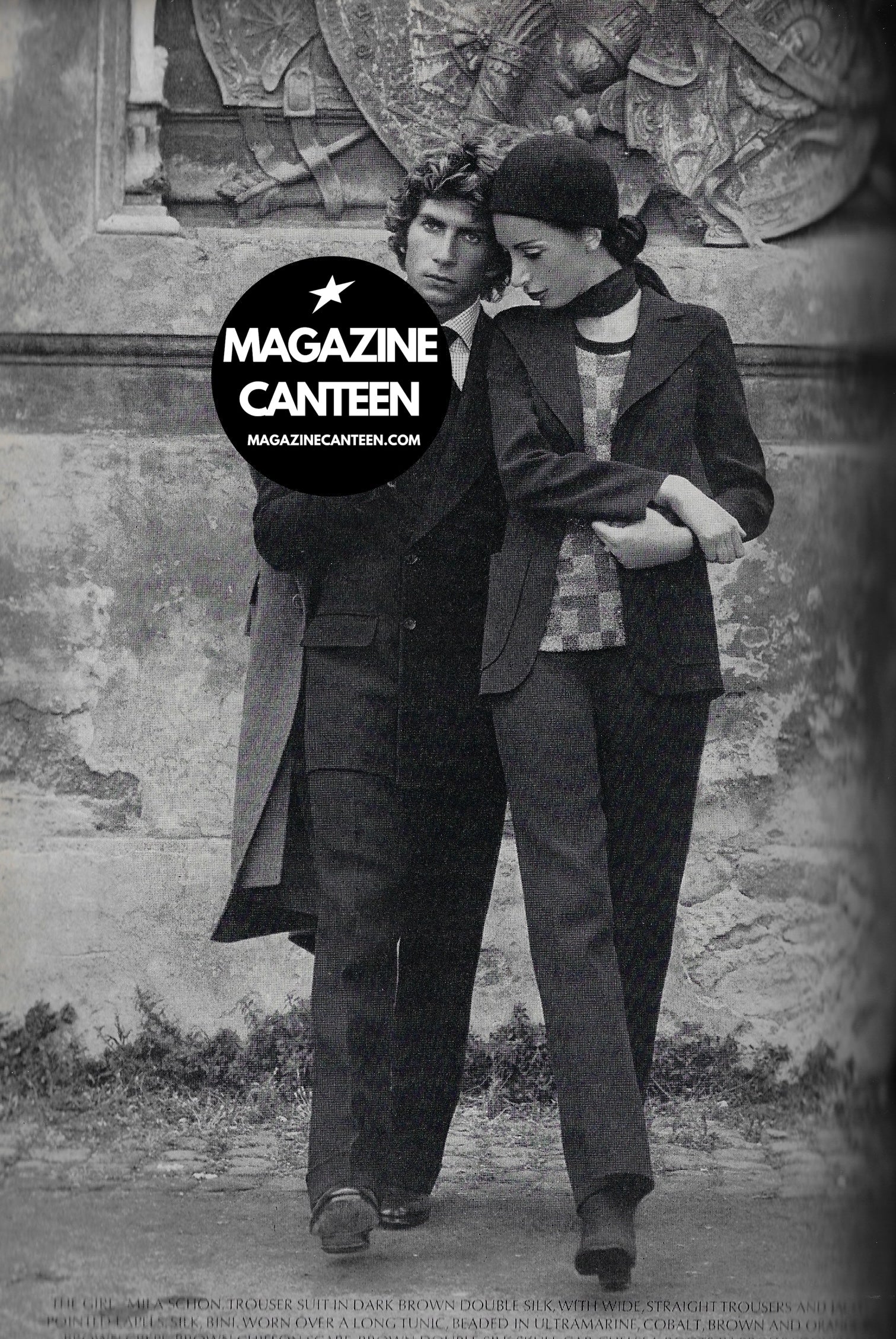 Harpers & Queen Magazine - GERARD FALCONETTI A Man Woman LEOMBRUNO BODI