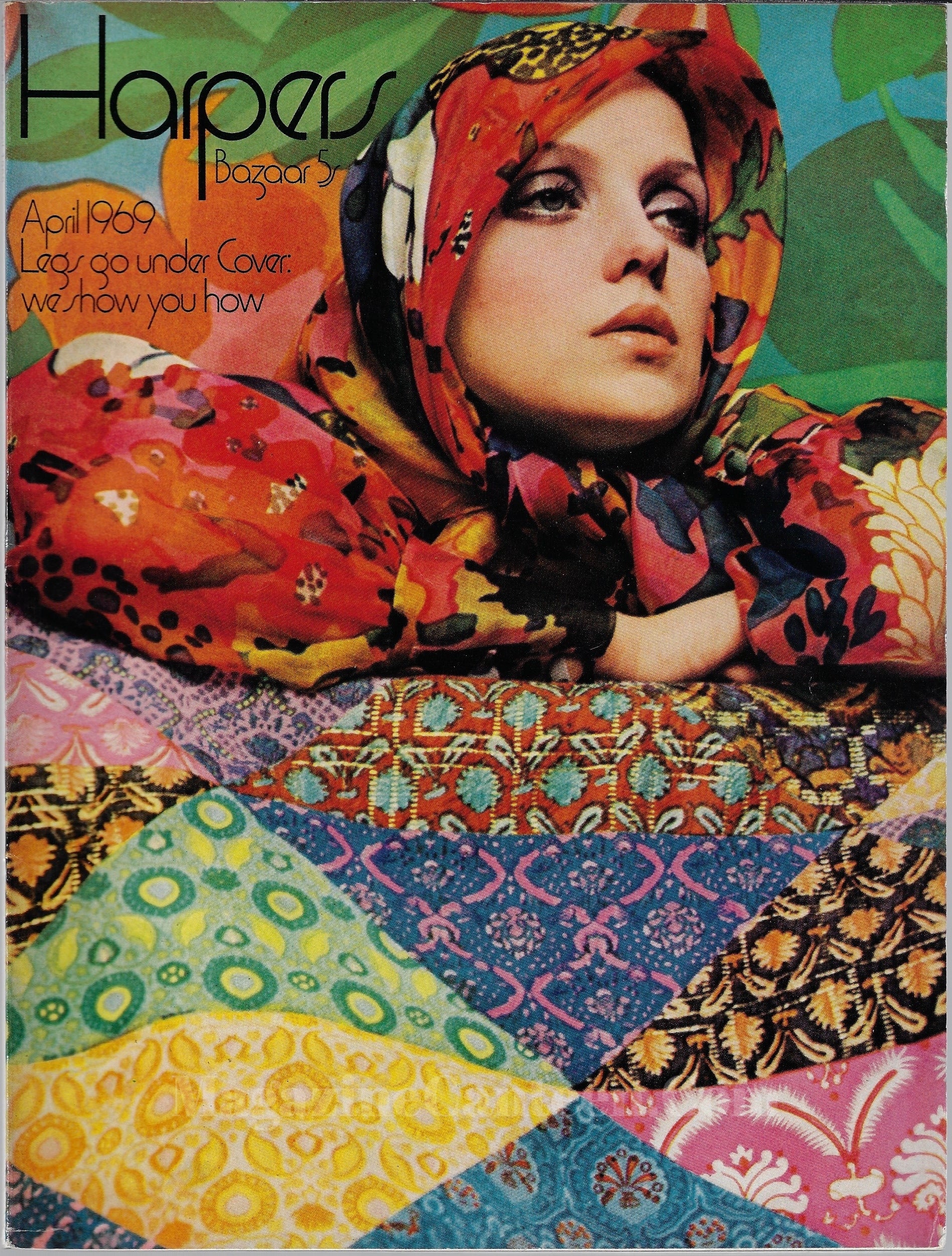 Harpers Bazaar Magazine - Sarah Moon 1969 1960s