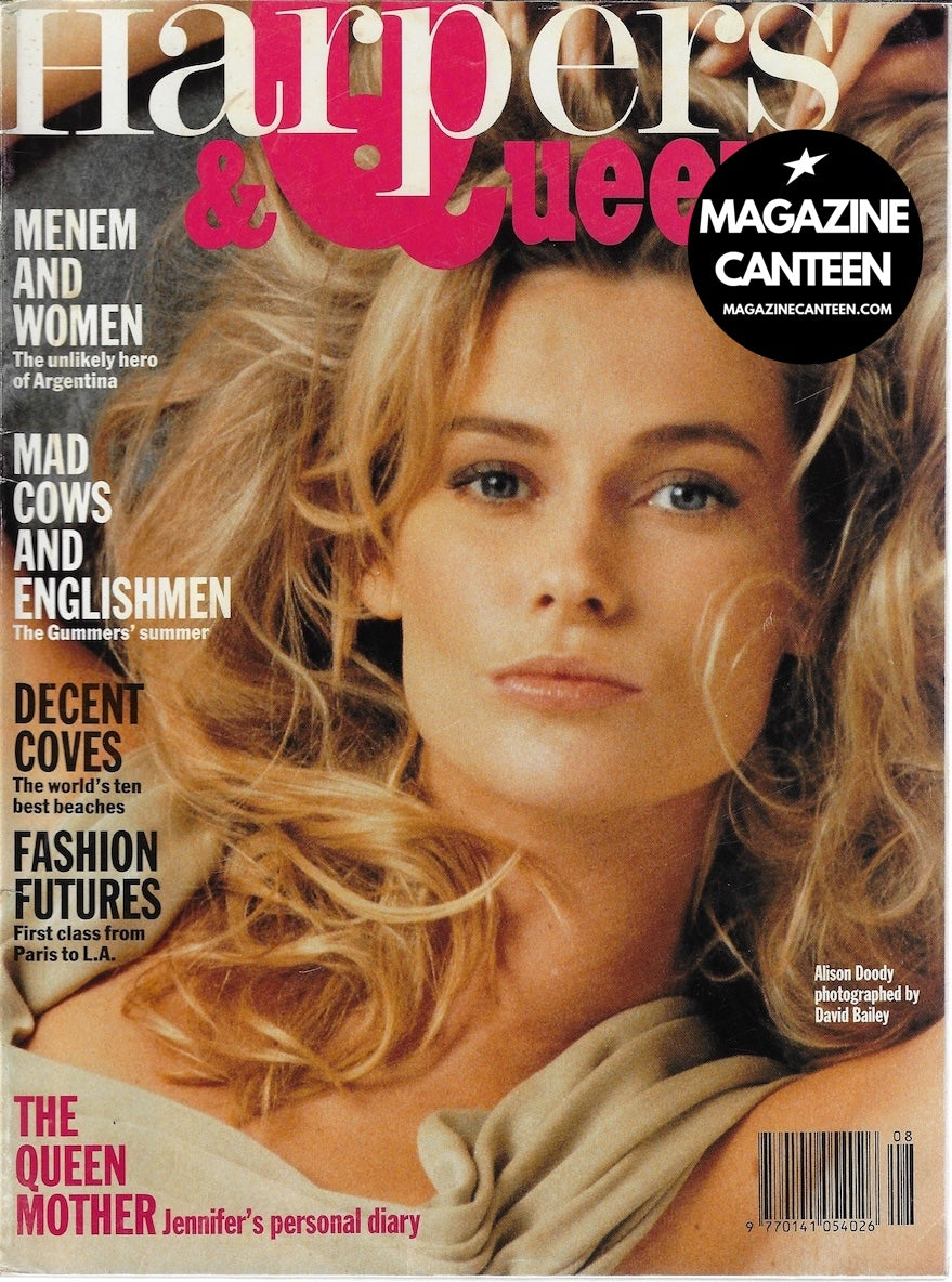 Harpers & Queen Magazine - Alison Doody CARLA BRUNI Diane Brill