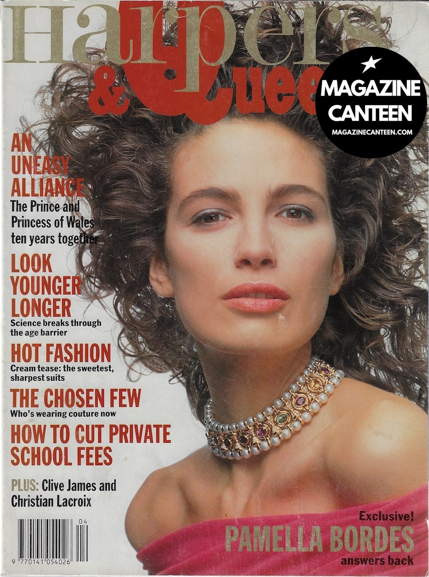 Harpers & Queen Magazine - MARIO TESTINO Hanif Kureishi PAMELA BORDES