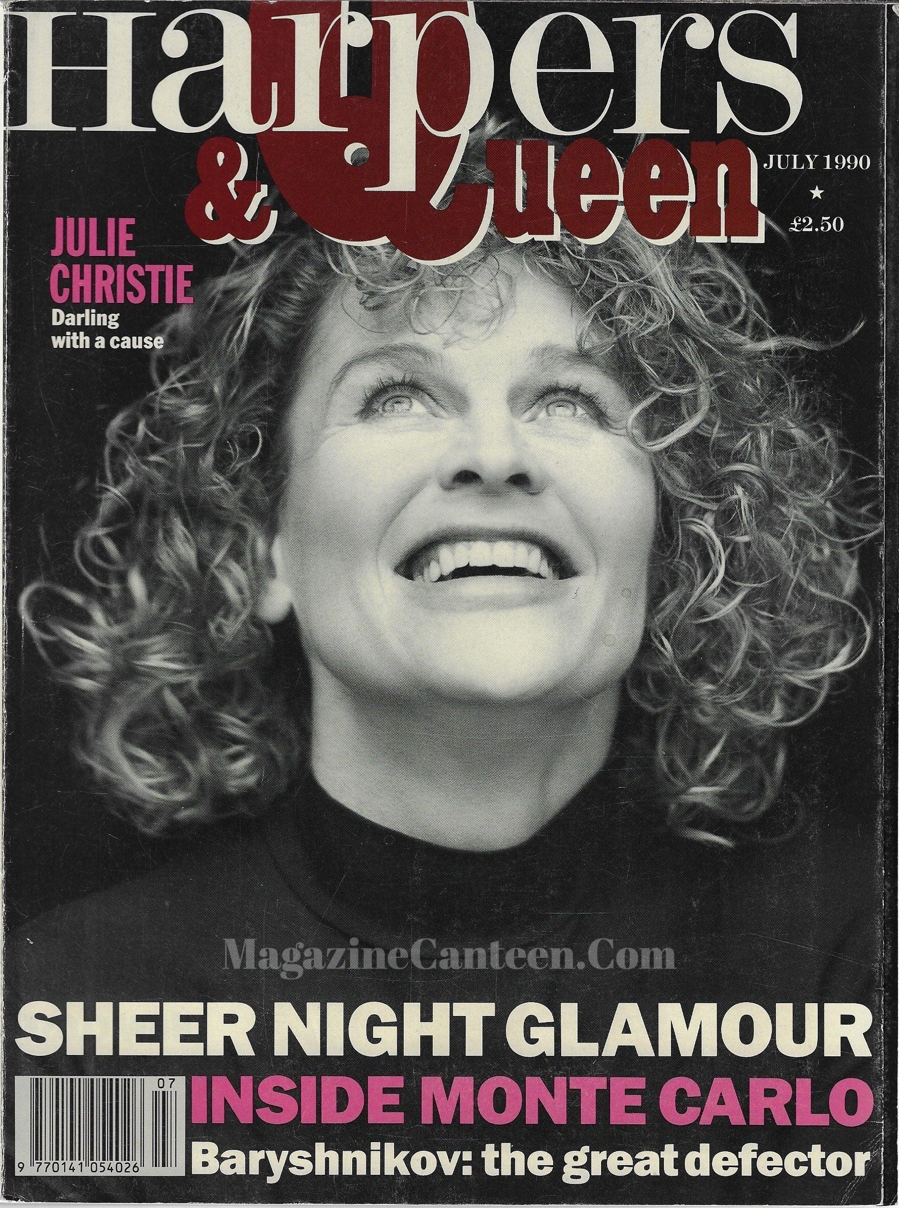 Harpers & Queen Magazine - Julia Christie