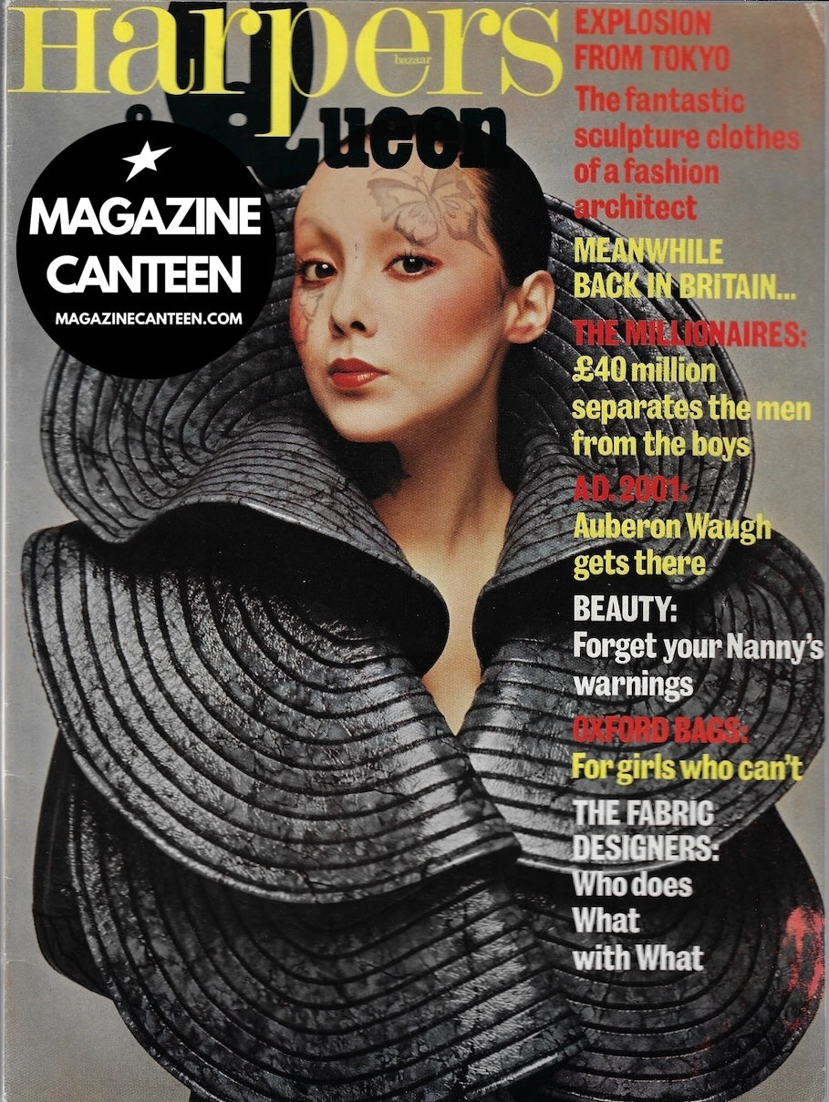 Harpers & Queen Magazine - Hiroshi MARIE HELVIN Kansai Yamamoto