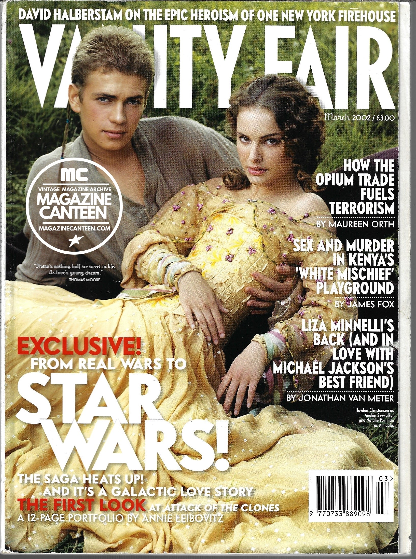 Vanity Fair Magazine - Hayden CHRISTENSEN Natalie PORTMAN Star Wars
