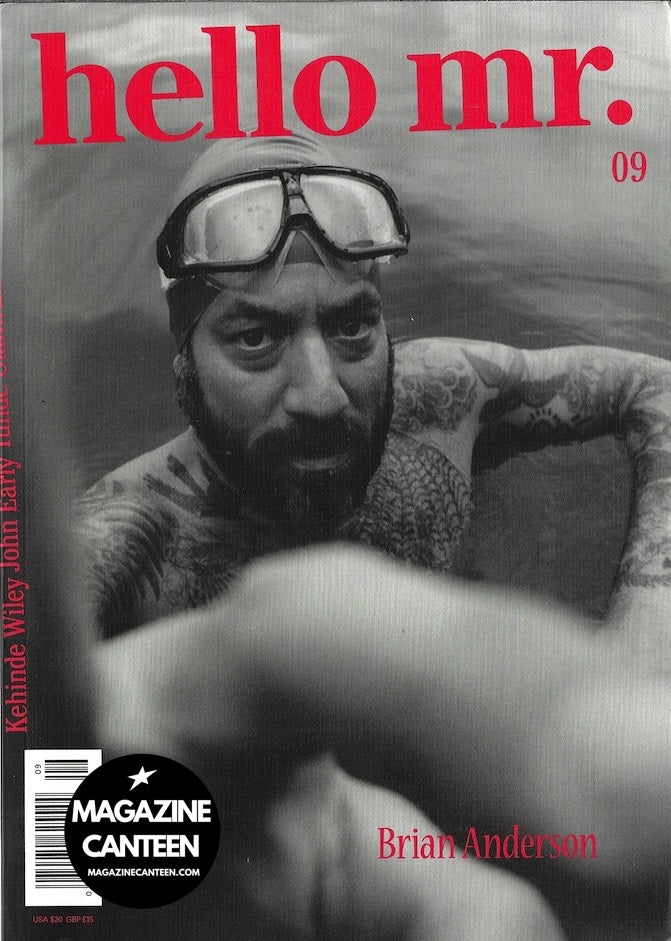 Hello Mr Magazine Brian Anderson (skateboarder) shirtless