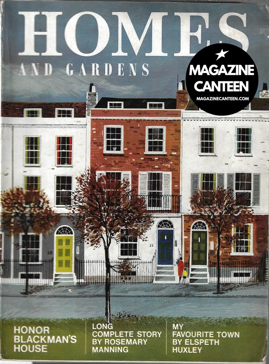 Homes & Gardens Magazine - HONOR BLACKMAN Ronald Maddox painting