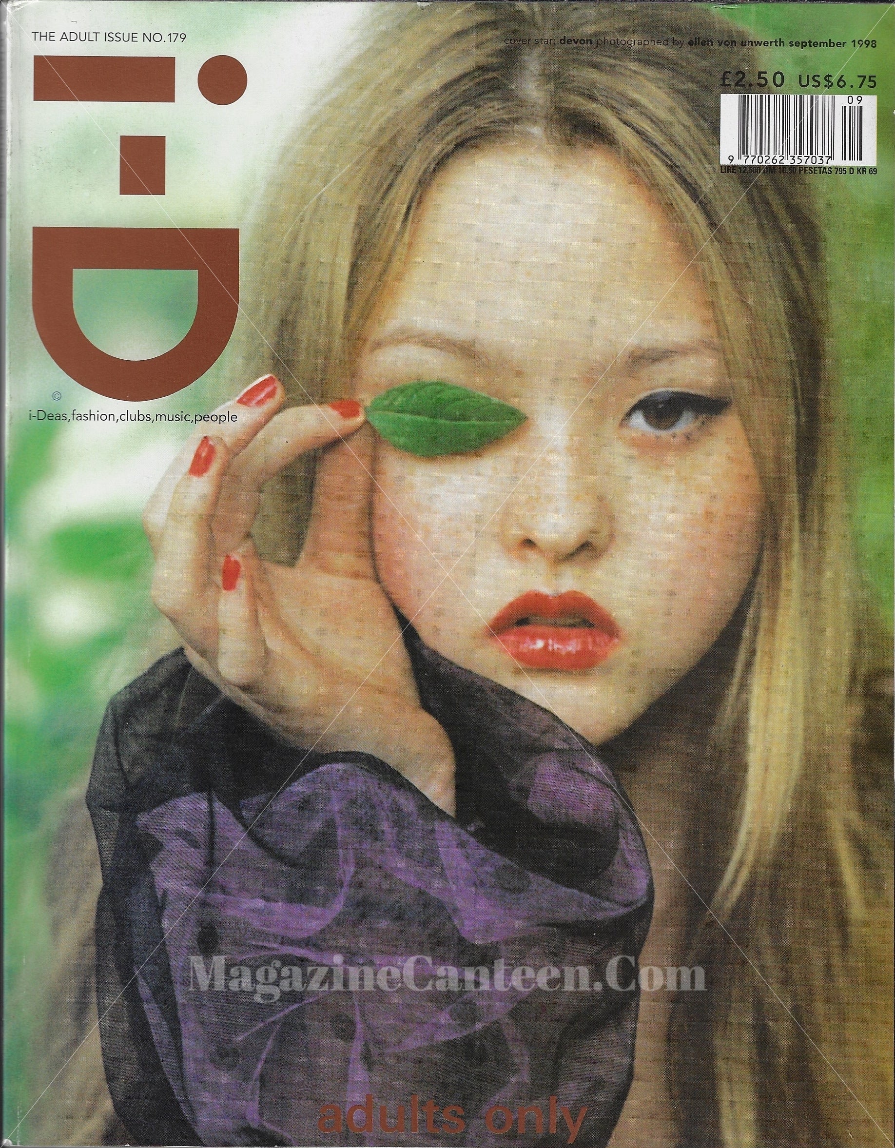 I-D Magazine 179 - Devon Aoki 1998
