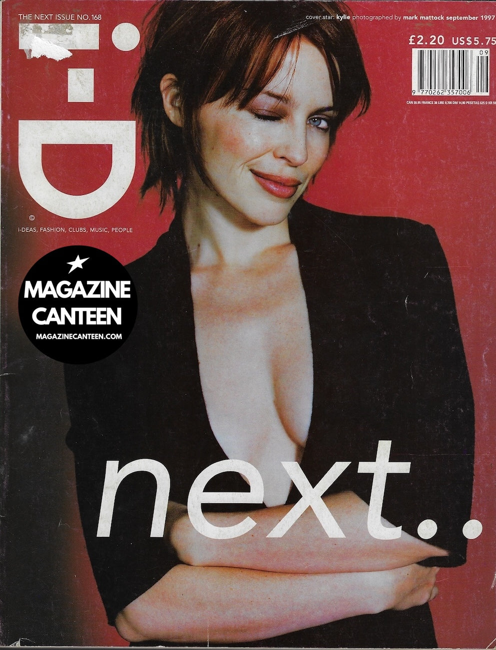 I-D Magazine 168 - Kylie Minogue Lil Kim 1997