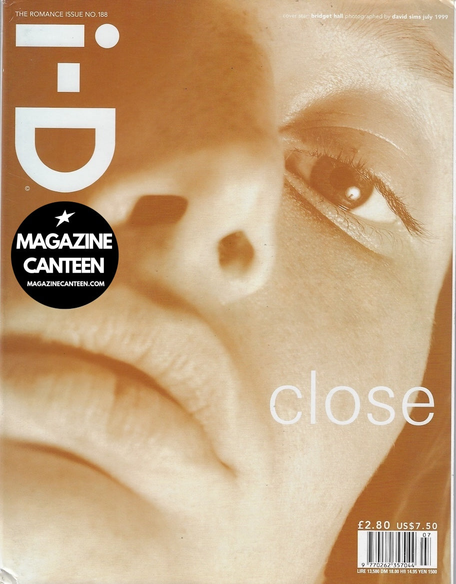 I-D Magazine 188 - Bridget Hall 1999 Chris Cunningham Moby