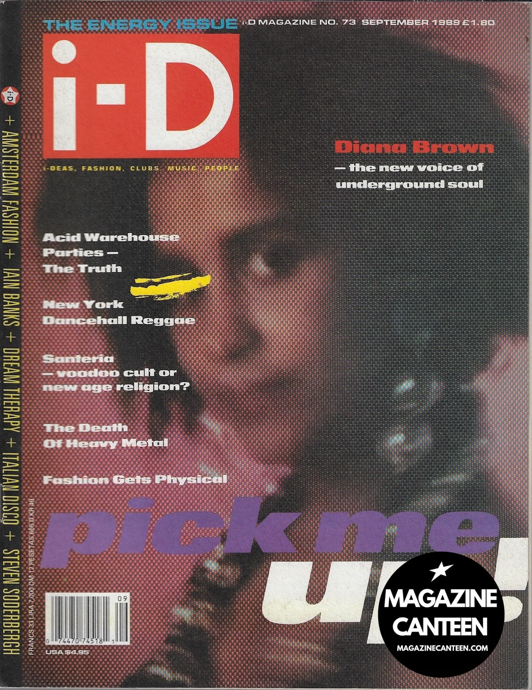I-D Magazine 73 - Diana Brown Margi Clarke 1989