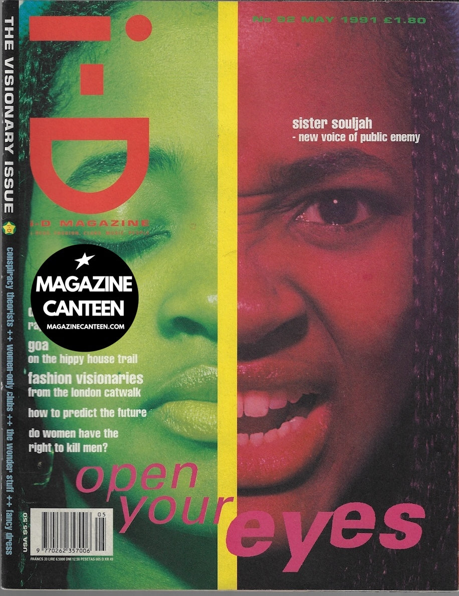 I-D Magazine 92 - Sister Souljah De La Soul Caroline Aherne 1991