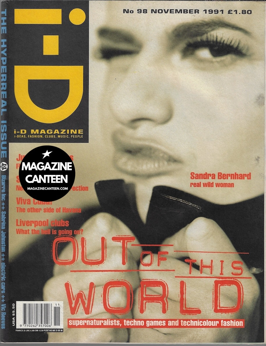 I-D Magazine 98 - Sandra Bernhard STUSSY Jungle Brothers 1991