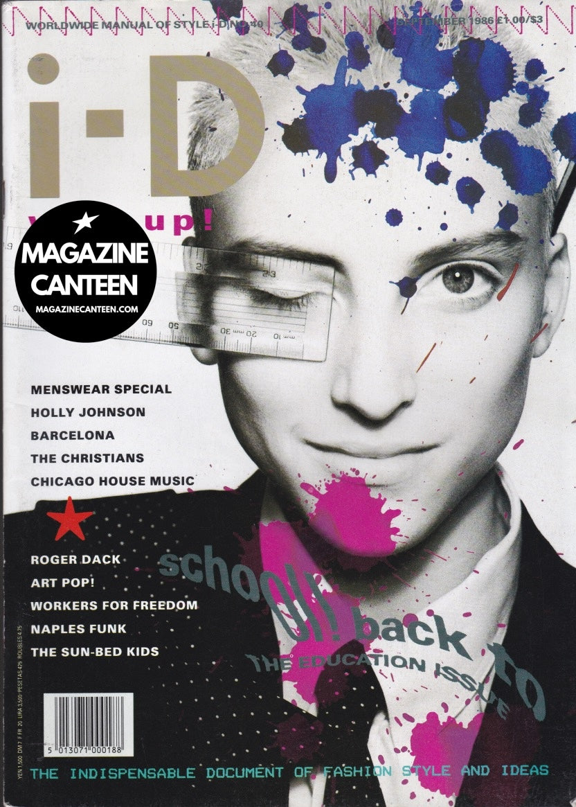 I-D Magazine 40 - AMANDA KING Holly Johnson 1986