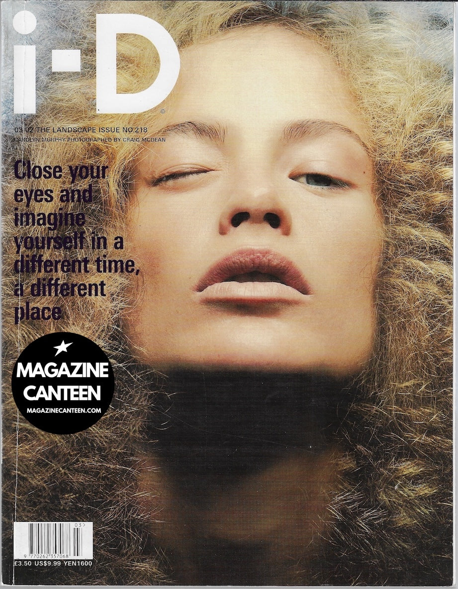 I-D Magazine 218 - Carolyn Murphy 2002 Wolfgang Tillmans