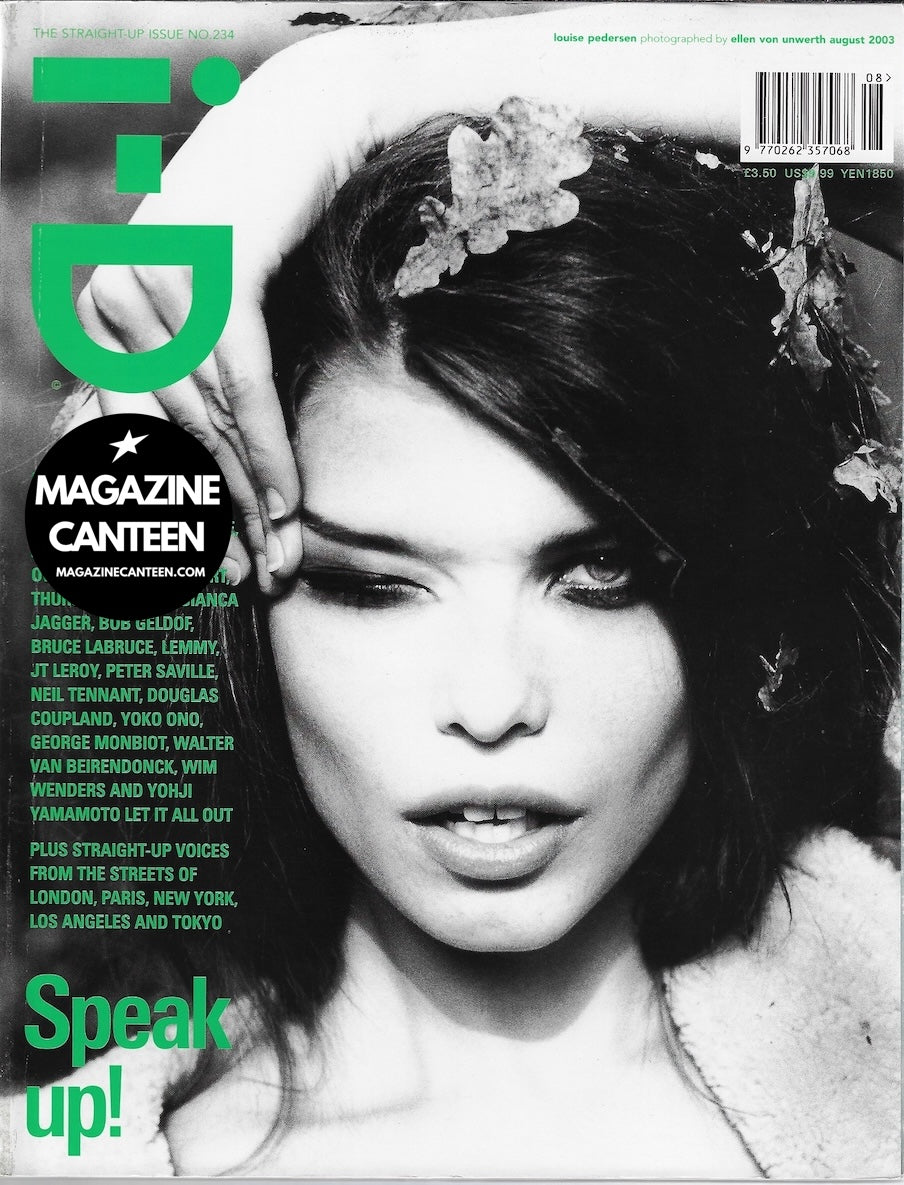 I-D Magazine 234 - Louise Pederson 2003