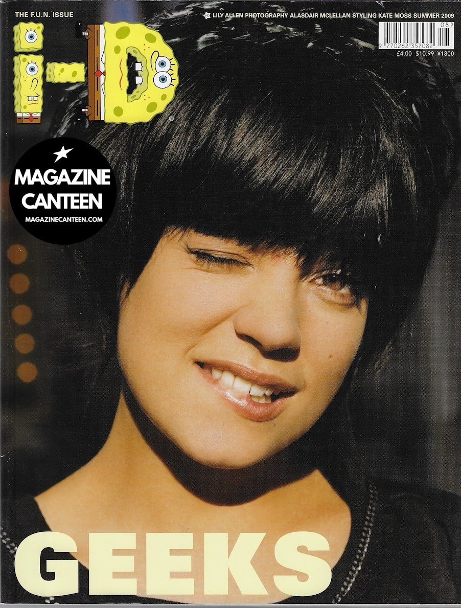 I-D Magazine 301 - LILY ALLEN Spongebob Alasdair McLellan 2009