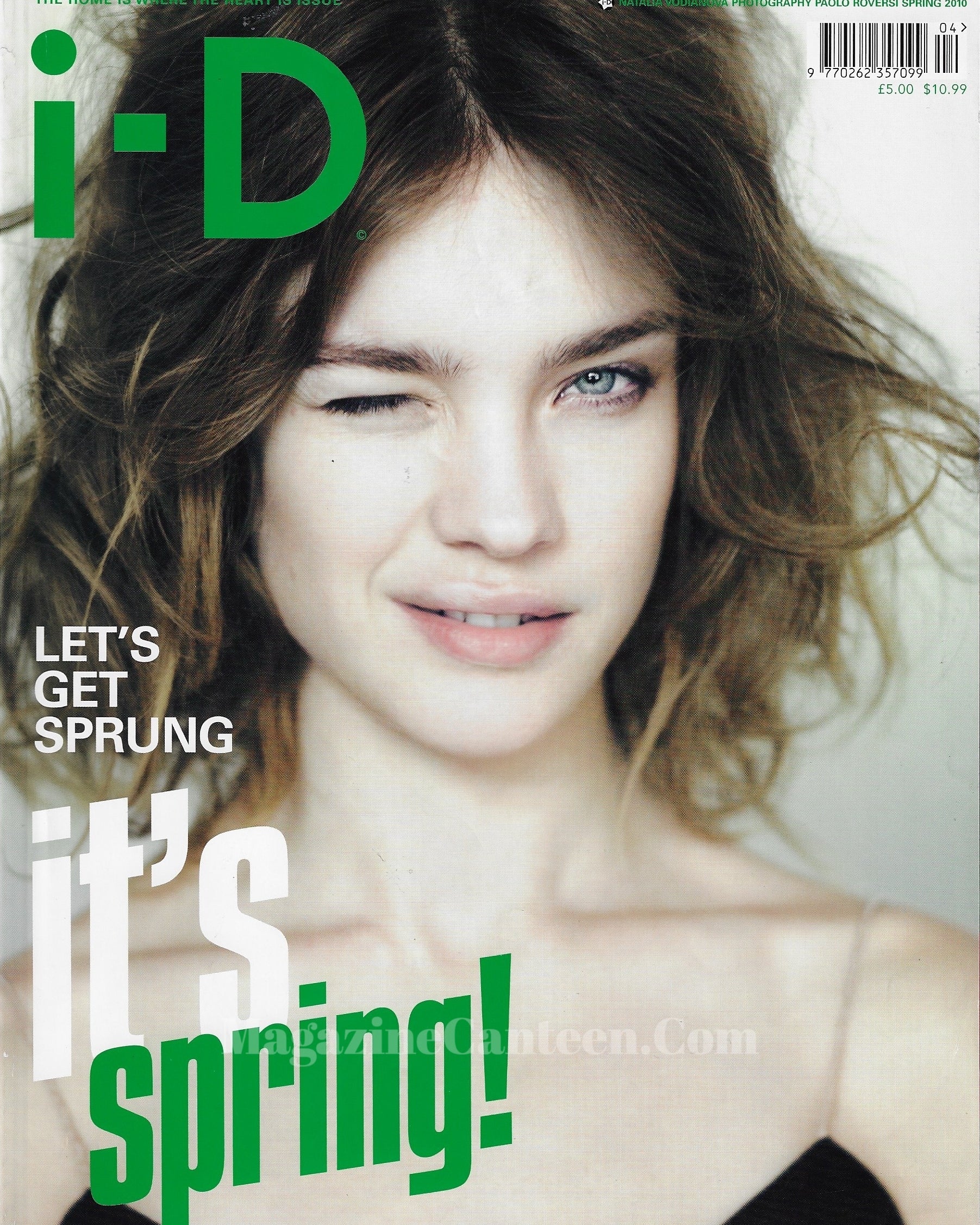 I-D Magazine 306 - Natalia Vodianova 2010