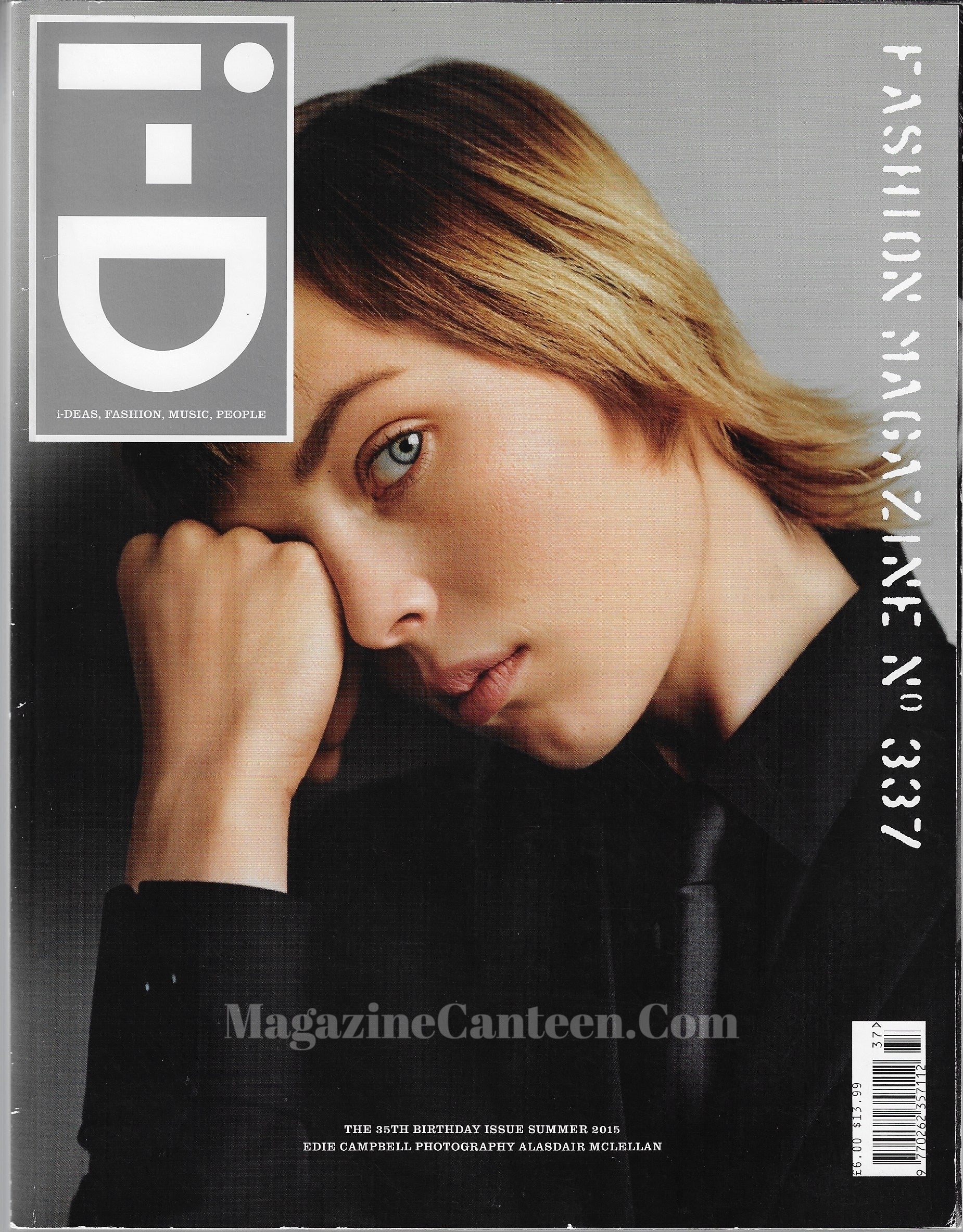 I-D Magazine 337 - Edie Campbell 2015