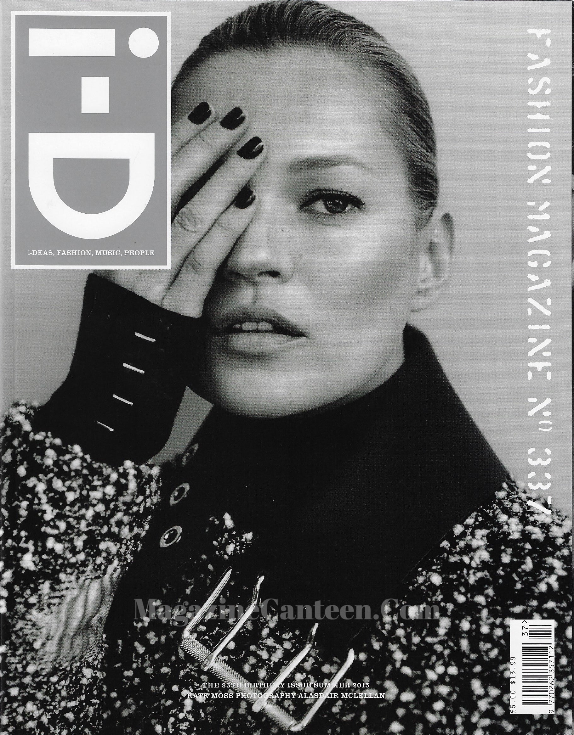 I-D Magazine 337 - Kate Moss 2015