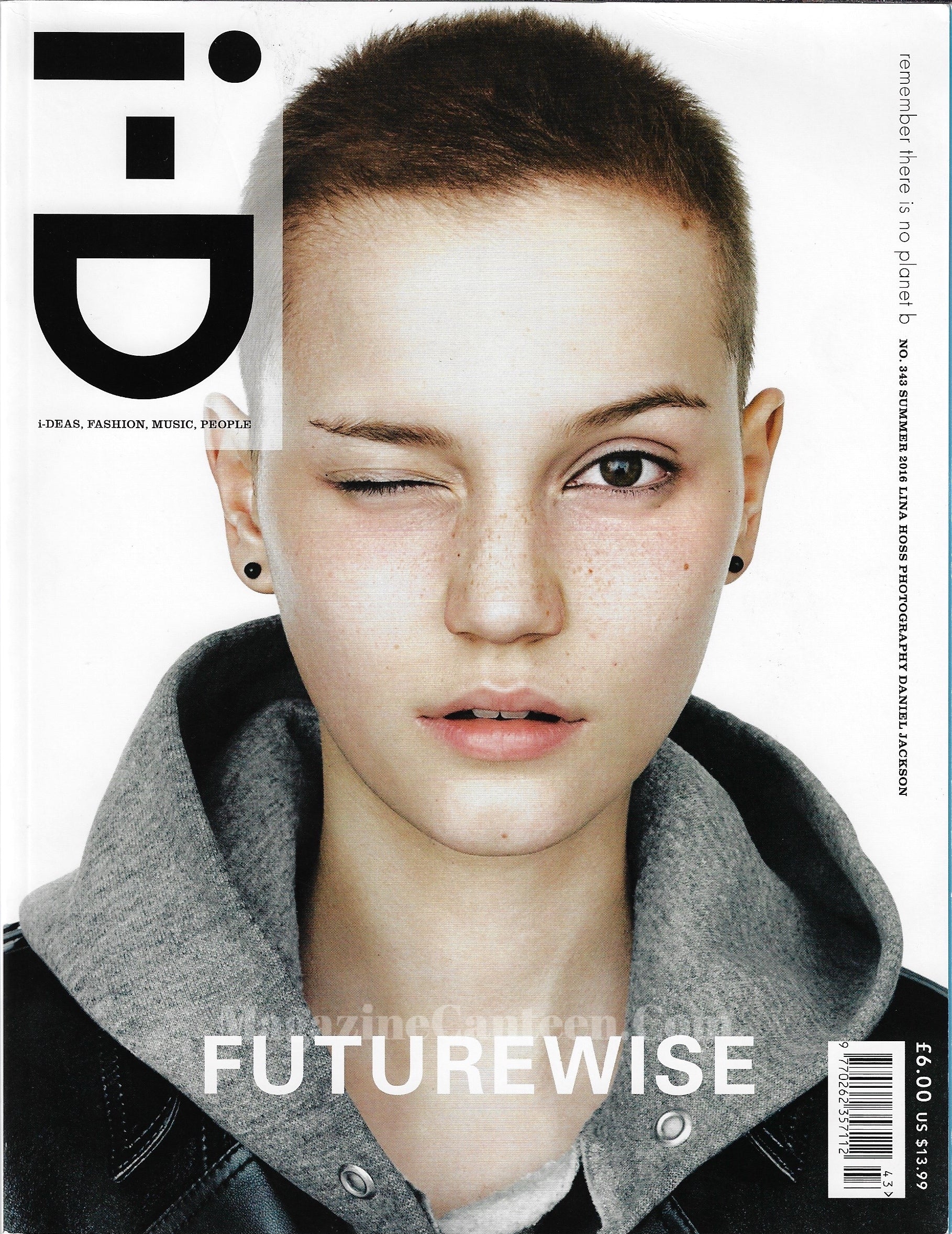 I-D Magazine 343 - Lina Hoss 2016