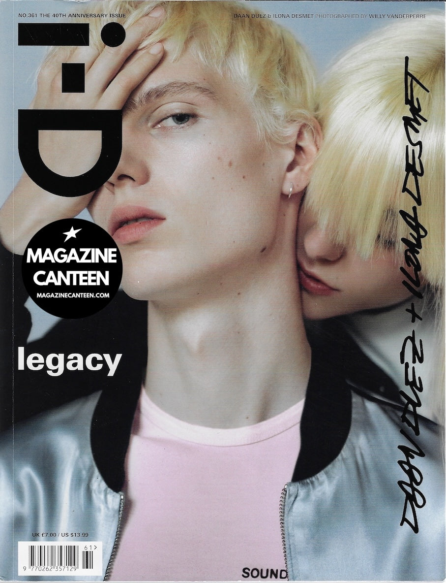 I-D Magazine 361 - Willy Vanderperre 2020