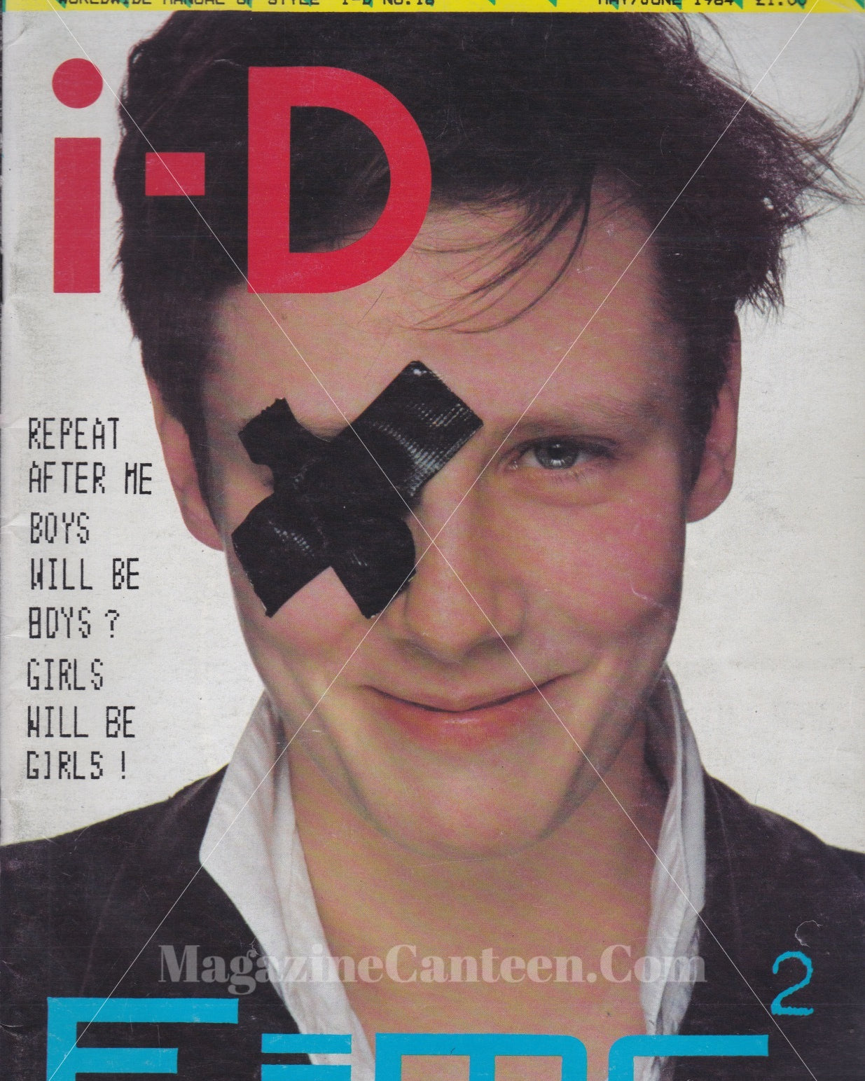 I-D Magazine 16 - Sophie Hicks 1984