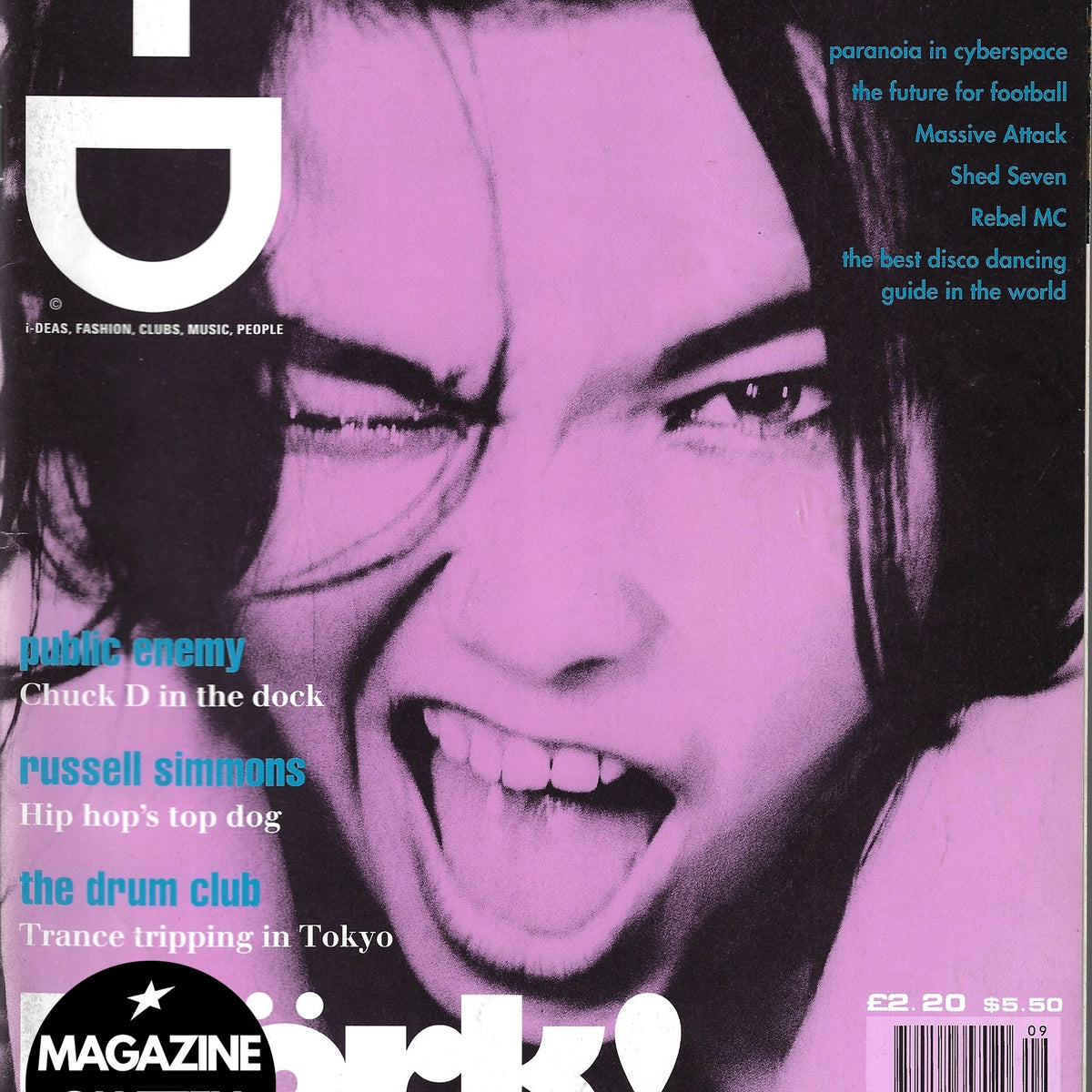 I-D Magazine 132 - Bjork 1994 Stella Tennant Massive Attack Chuck 
