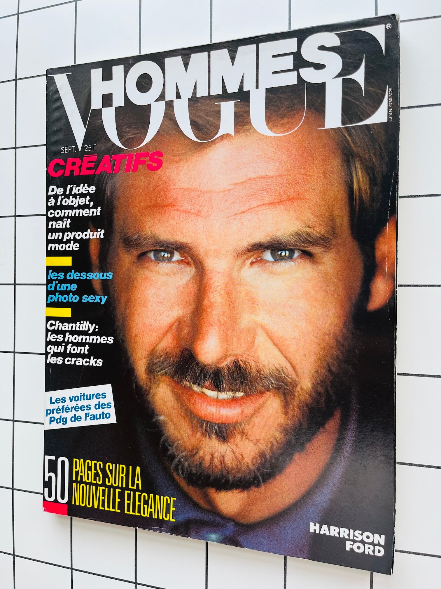 Vogue Hommes Magazine - HARRISON FORD Sacha Van Dorssen MAX VADUKUL