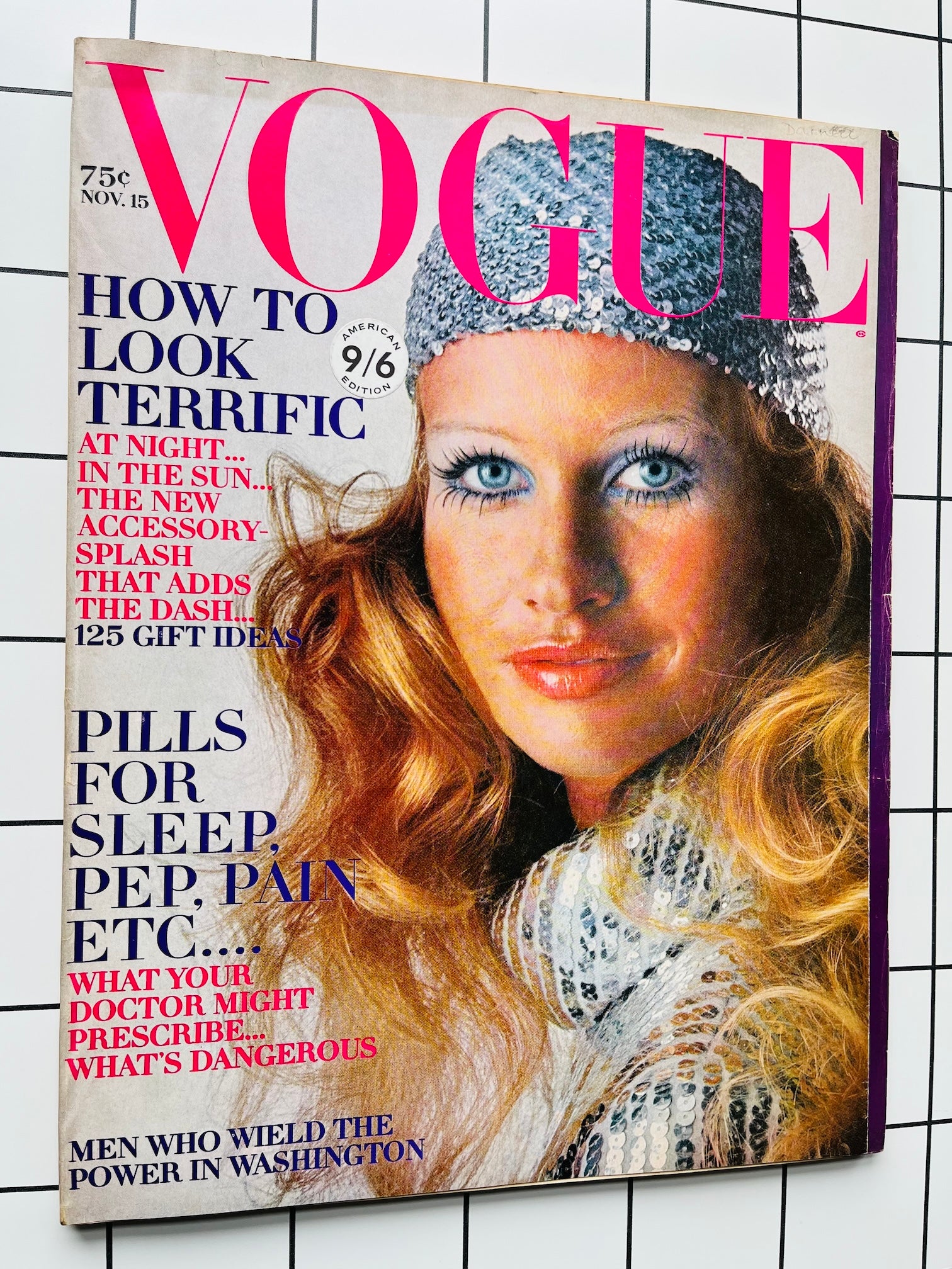 Vogue USA Magazine November 1969 - Françoise Rubartelli